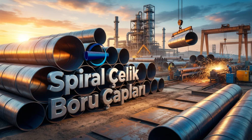 Spiral Çelik Boru Çapları